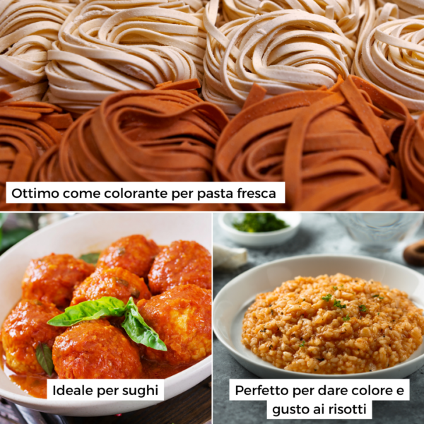 Esempi di ricette con Pomodoro in Polvere BIO