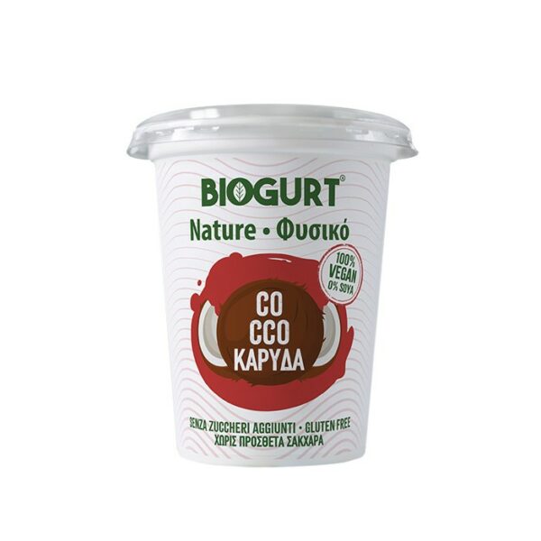 Yogurt Vegano Naturale al Cocco BIO - 400 g