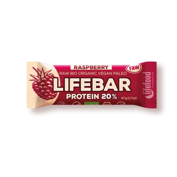 LifeBar Protein Lampone BIO - 47 g