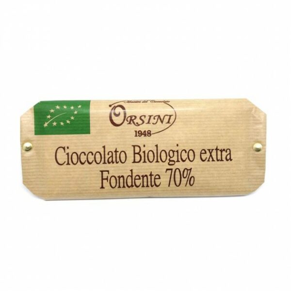 Tavoletta Cioccolato Fondente 70% BIO - 85 g