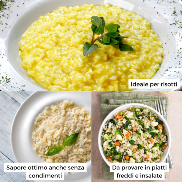 Esempi di ricette con il Riso Ribe BIO